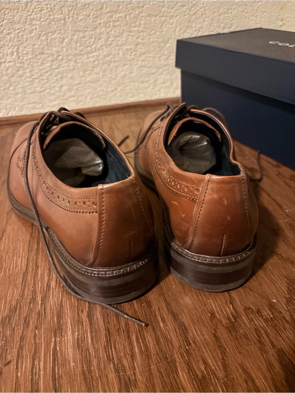 Cole Haan leather uppers